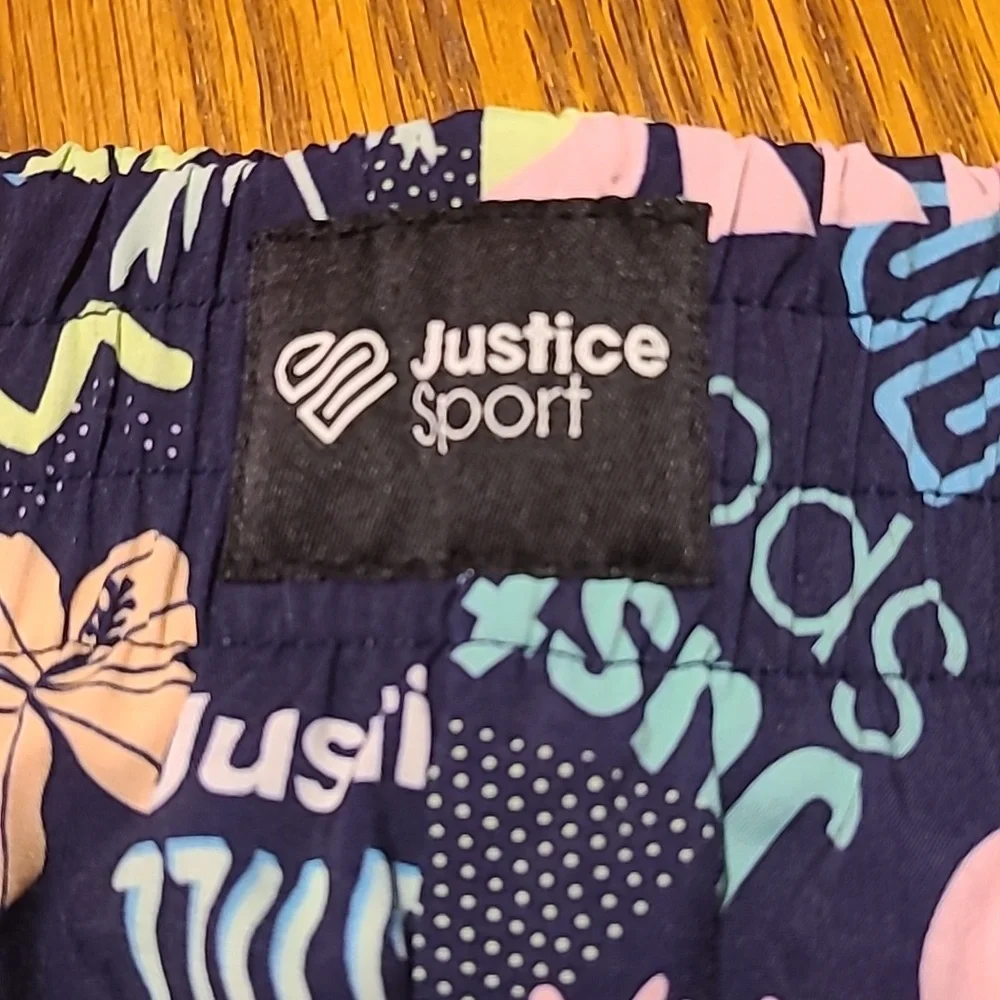 Justice Athletic Sport Double Shorts - Girls XXL Plus